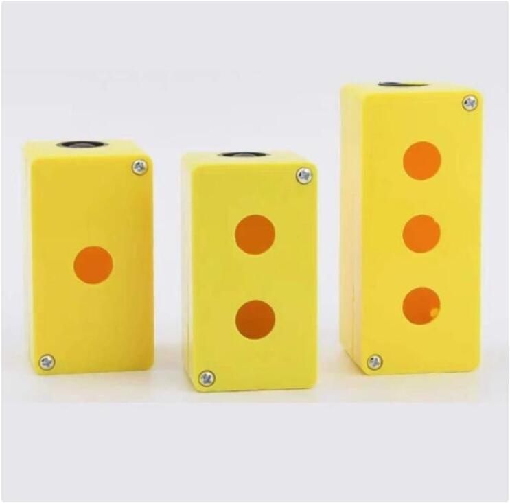Push button 3 station push button box 16mm push button control station