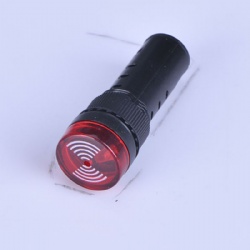 AD16-16SM 16mm AC DC 24V 220V RED indicator led light buzzer