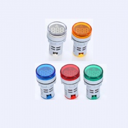 22mm LED Ammeter indication lamp Pilot Light